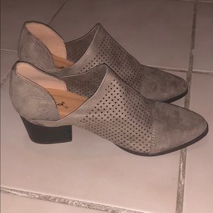 Never worn Qupid booties.